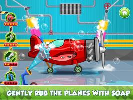 برنامه‌نما Airplane wash Games for kids عکس از صفحه