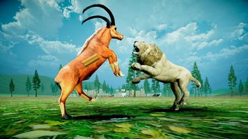 Super Hero Goat Evolution : Simulator ảnh chụp màn hình 1