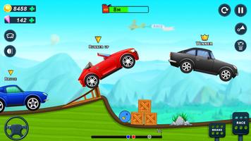 Hill Racing Car Game For Boys plakat