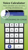 Voice Calculator - Speaking & talking Calculator imagem de tela 3