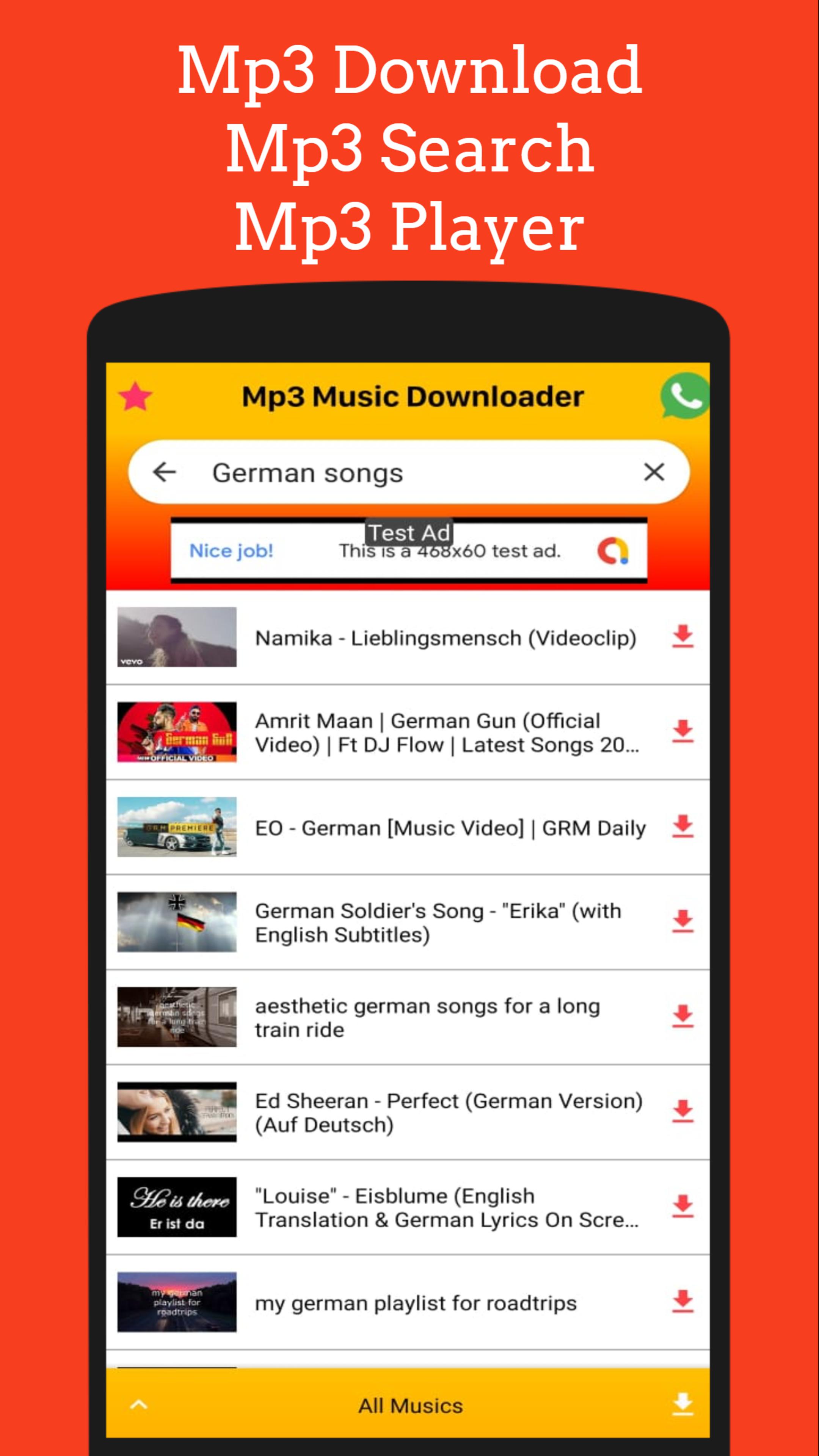 Free Music Mp3 Downloader: Tube Mp3 Music Download APK برای دانلود اندروید