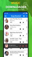 MP3 song downloader পোস্টার