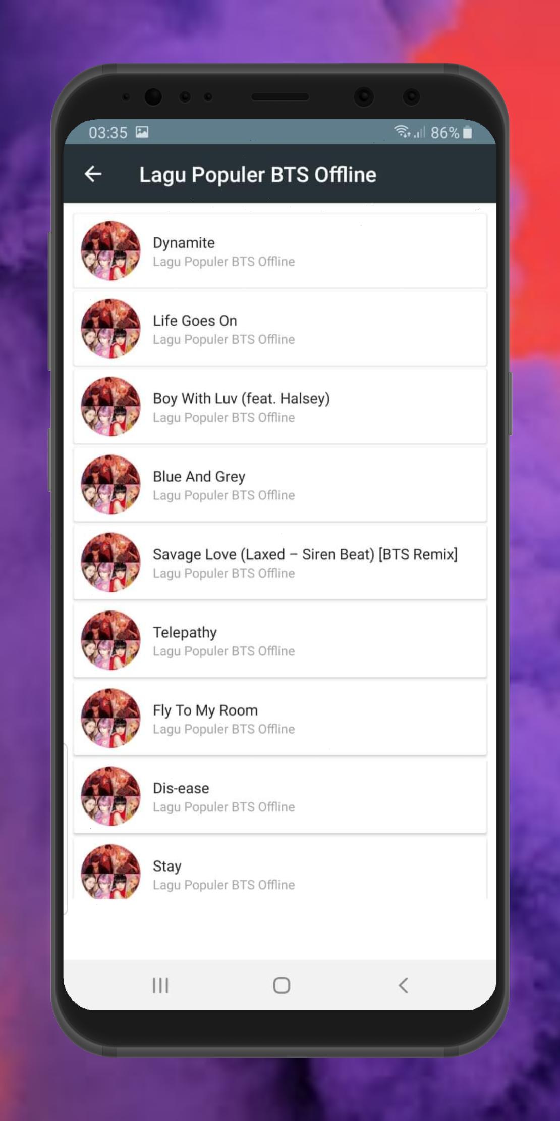 Download do APK de Lagu BTS Dan Blackpink Lengkap para Android