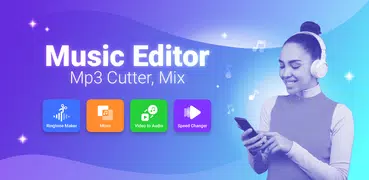 Music Editor: Mp3 Cutter, Mix