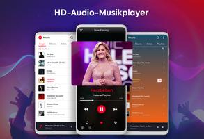 Musik-Player, Audio-Player MP3 Plakat