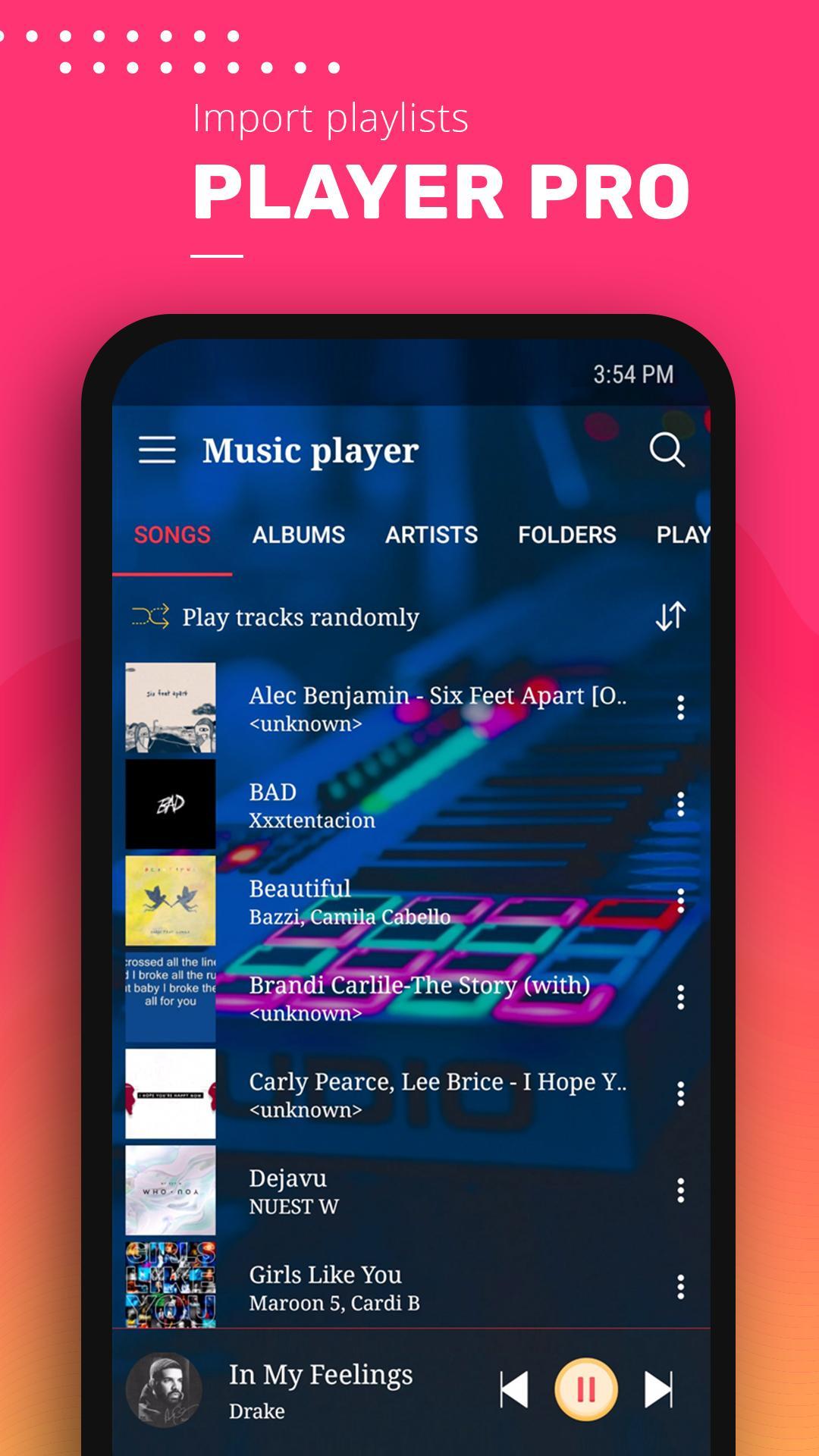 MP3 Music Player Pro for Android - APK Download