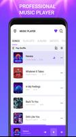 برنامه‌نما Music player عکس از صفحه