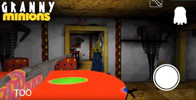 Scary Minion Granny - Horror Granny Game syot layar 2