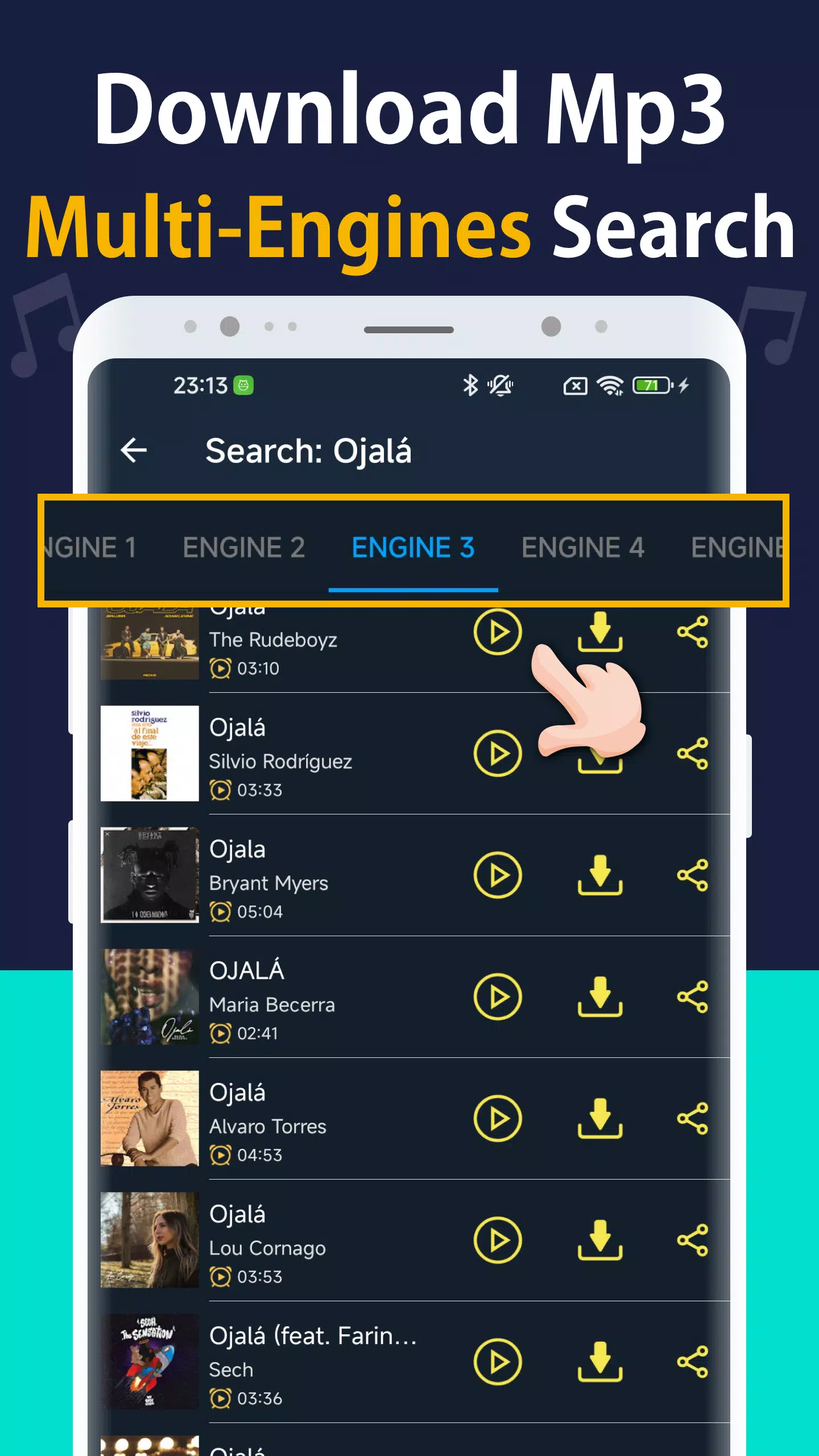 Pobieranie Darmowe Mp3 Mp3 Downloader all music APK do pobrania na Androida