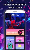 MP3 Editor: Cut Music, Video To Audio ポスター