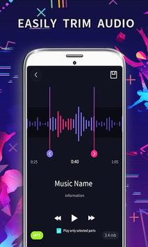 MP3 Editor: Cut Music, Video To Audio 截图 1