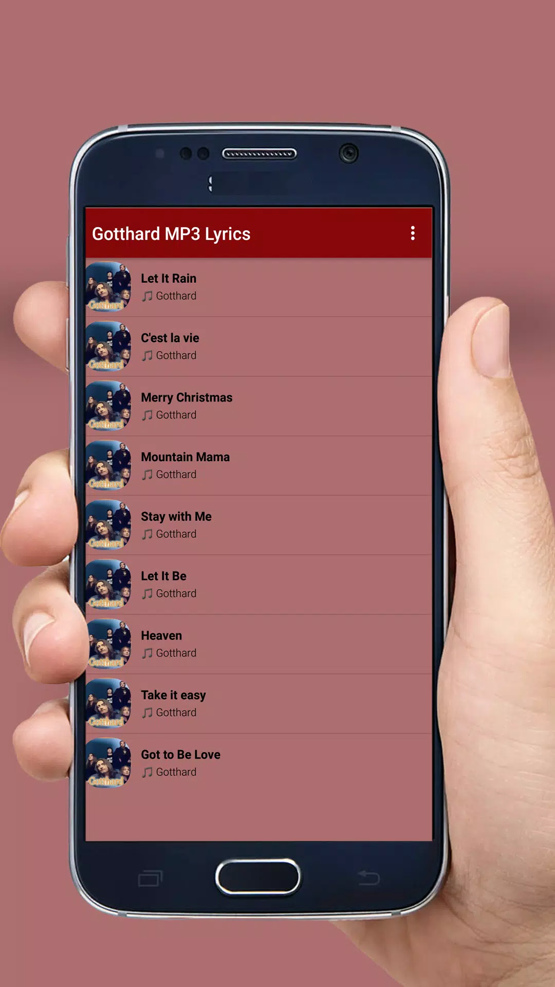 Gotthard Mp3 Lyrics 2019 APK pour Android Télécharger