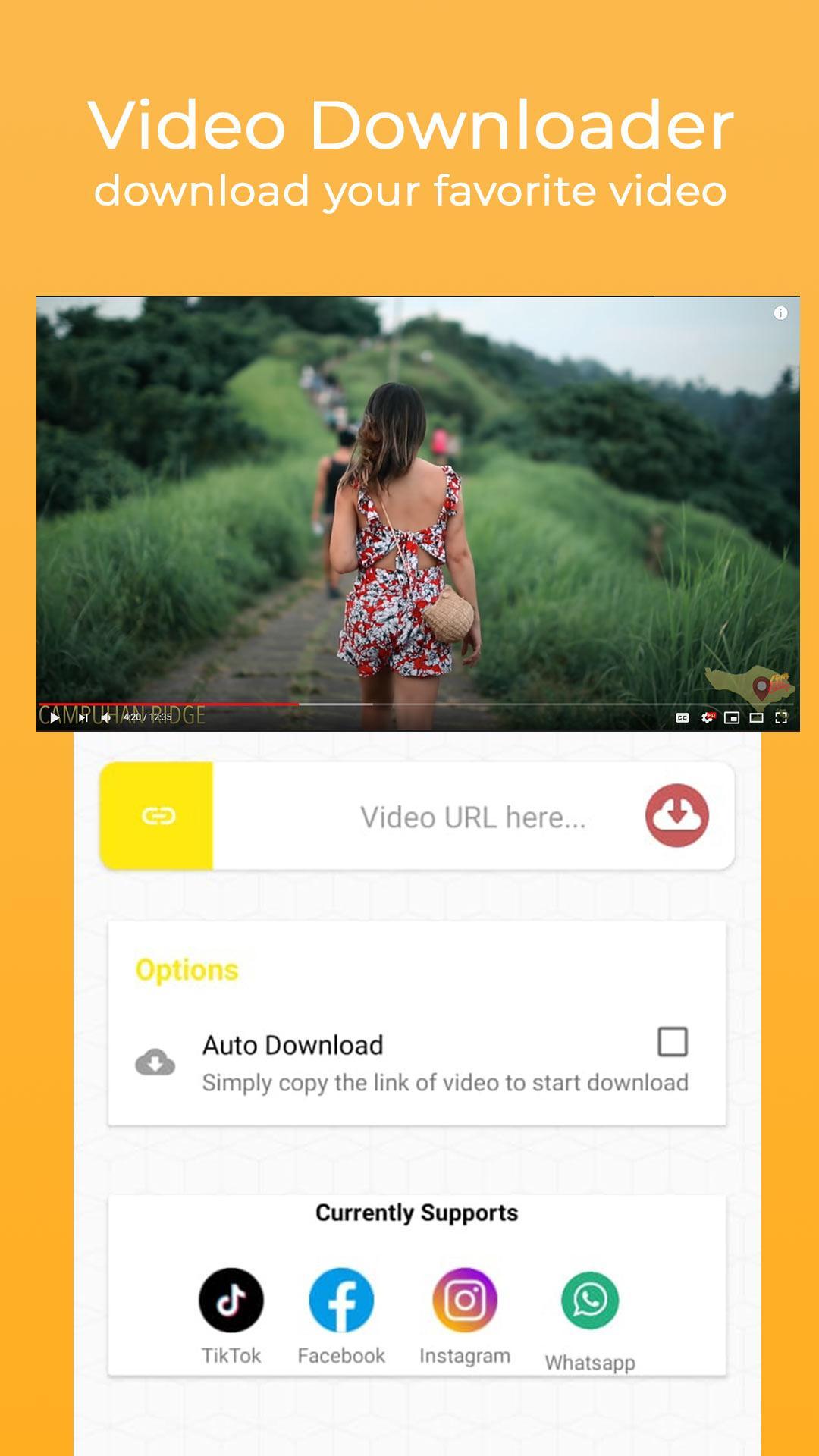 ดาวน์โหลด mp4 downloader pro - mp4 video downloader APK สำหรับ Android