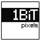 1 bit pixels ícone