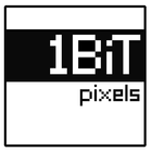1 bit pixels icon