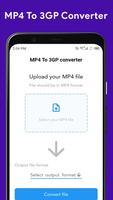 MP4 To 3GP Converter MP4 3gp الملصق