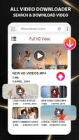 Video downloader - Free All video downloader Affiche