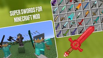 Super Swords for Minecraft Mod โปสเตอร์
