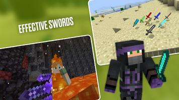 Super Swords for Minecraft Mod ภาพหน้าจอ 1