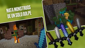 Super Espadas em Minecraft Mod captura de pantalla 2