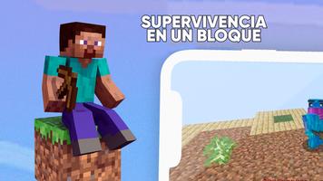 En un Bloque en Minecraft 2025 Poster