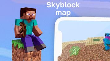 One Block Maps Minecraft 2024 الملصق