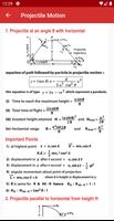 Physics Formulas capture d'écran 1
