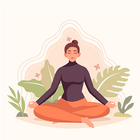 ikon Musik Meditasi - Santai, Yoga