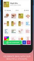 Assamese WASTICKERS-Assamese Magh Bihu Stickers screenshot 1
