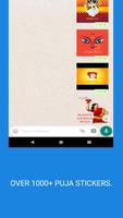 Durga Puja WASTICKERS - Puja Stickers for Whatsapp Poster