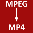 MPEG To MP4 Converter 2023 MP4 icône