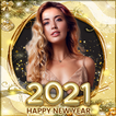 2021 New Year Photo Frame Editor