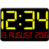 True Digital Clock Zeichen