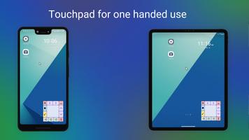 Touchpad para telefone grande Cartaz