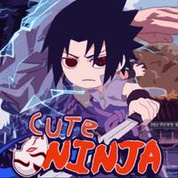 Cute Ninja Konoha Jump Fight Plakat