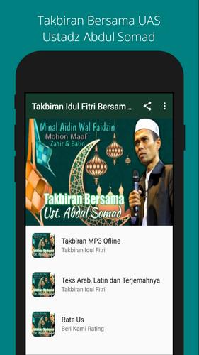 Takbiran Idul Fitri 2021 Ustadz Abdul Somad Pour Android Telechargez L Apk