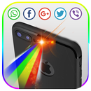 Màu sắc Đèn Chiếu Sáng Đèn Chớp Gọi !! APK