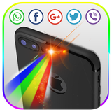 ikon Color Flash Light Alerts Call!!