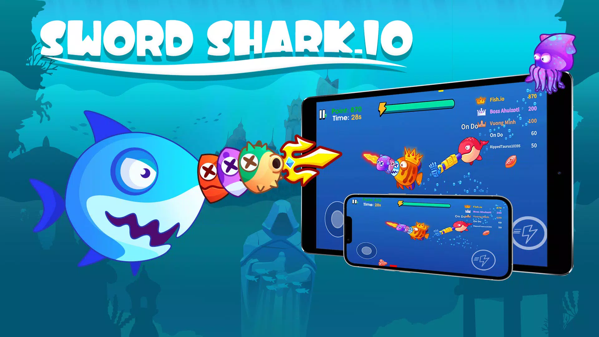 Fish.IO Fish Games Shark Games for Android - Free App Download