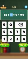 Kids Math - add, subtract, multiply and divide capture d'écran 2