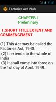 Factories Act 1948 capture d'écran 1