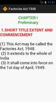 Factories Act 1948 تصوير الشاشة 1