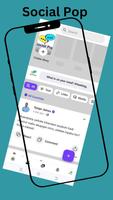 برنامه‌نما SocialPop عکس از صفحه