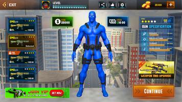 синий паук игра- супер мужчина скриншот 2