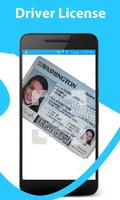 Driver license QR Code Scanner-poster