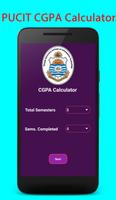 PUCIT GPA CGPA calculator seme Poster