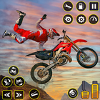 Wheelie Bike Dirt Stunt Games icône