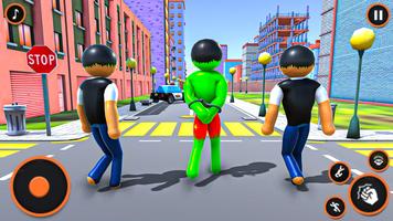 Stickman Escape Jailbreak Game تصوير الشاشة 1
