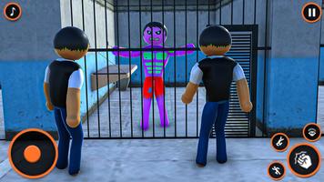 Stickman Escape Jailbreak Game تصوير الشاشة 2