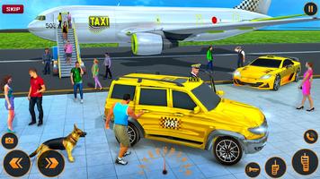 US Taxi Simulator : Car Games Affiche